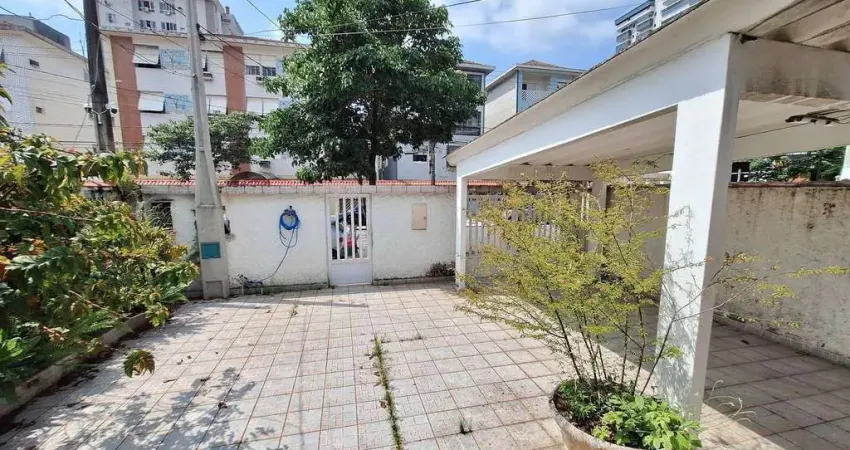 1,8 milhoes imperdível casa à venda em santos-sp, bairro aparecida: 3 quartos, 1 sala, 2 banheiros, 1 vaga de garagem, 172m² de área.
