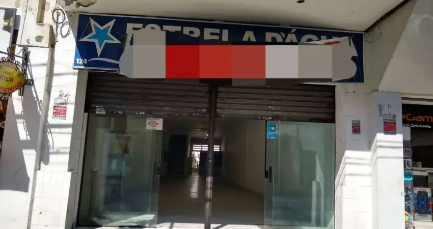 Aluguel de loja comercial de alto padrão no centro de santos-sp: 311,75m², 01 sala e 2 banheiros!