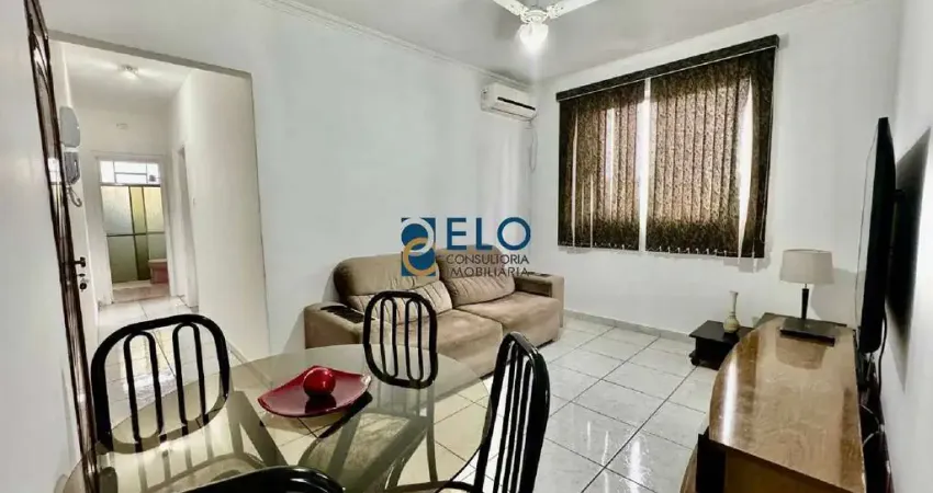 315 mil. apartamento à venda em santos-sp: 2 quartos, 1 sala, 1 banheiro, 1 vaga de garagem - marapé, 61m² de área