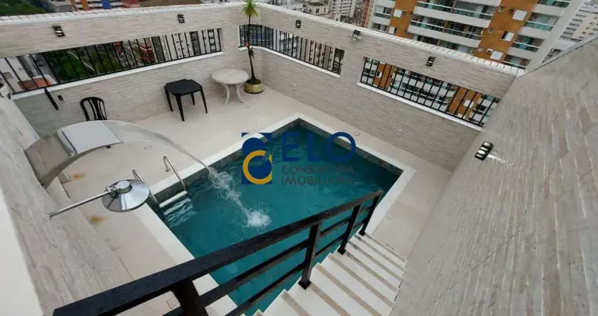 R$ 3.100.000. cobertura de luxo à venda em santos-sp, 3 quartos, 2 suítes, 2 salas, 4 banheiros, 4 vagas de garagem, 357m² na pompéia.