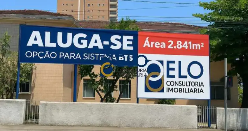 R$ 200 mil + iptu. terreno comercial de 2.841m² para locação no gonzaga, santos-sp: oportunidade única!
