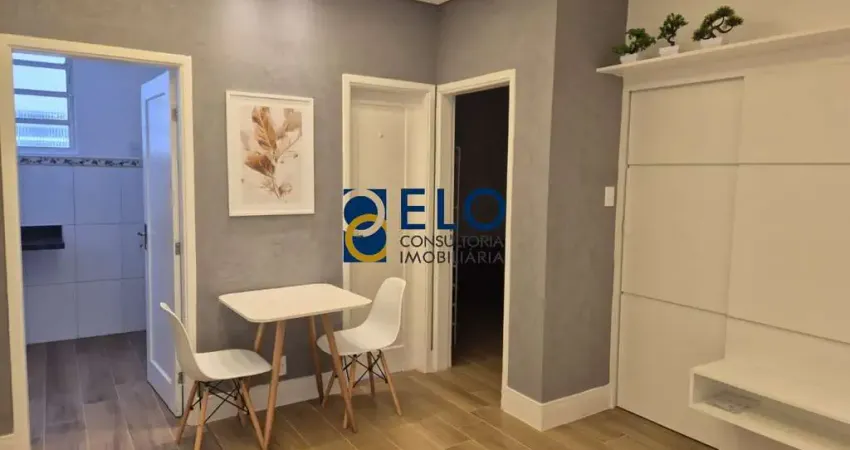 R$ 490 mil. apartamento à venda no boqueirão, santos-sp: 2 quartos, 1 sala, 1 banheiro, 55m² de área. confira!