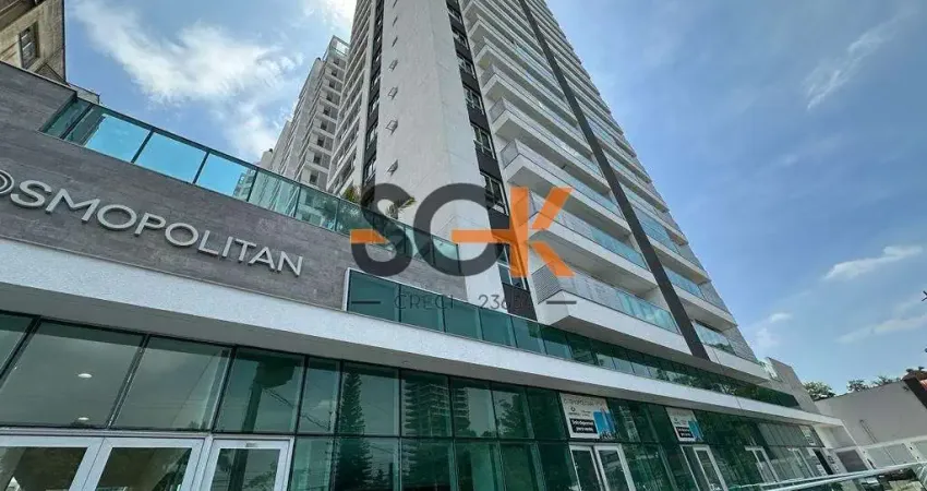 Apartamento 2 dormitórios (1 suíte) no cosmopolitan - home club completo no centro de joinville