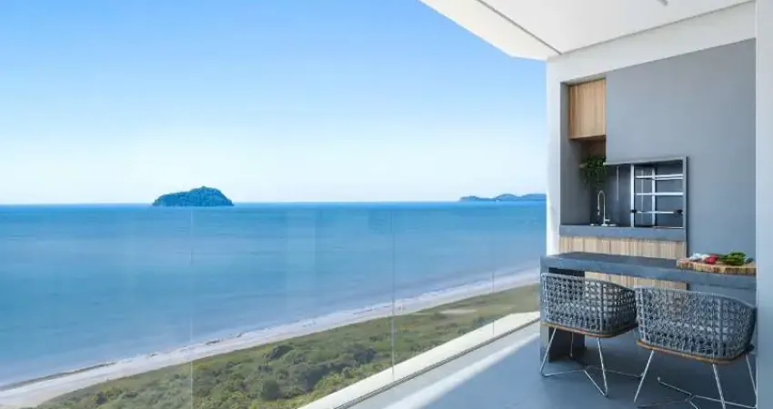 Apartamento alto padrão novo - 3 suítes e 2 vagas a 1 quadra do mar em balneário piçarras