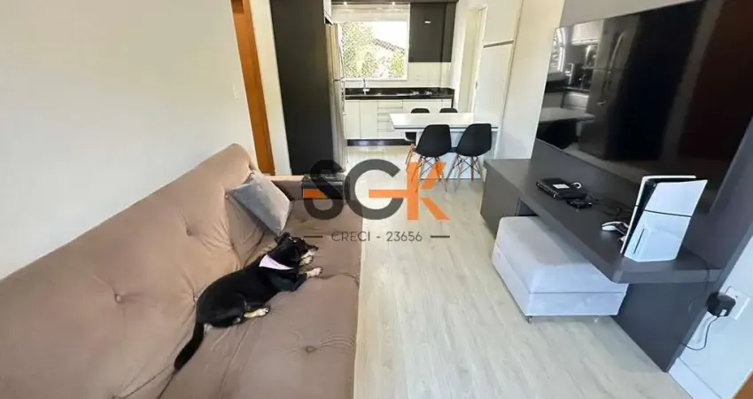 Apartamento com suíte e sacada com churrasqueira | residencial michigan | bom retiro