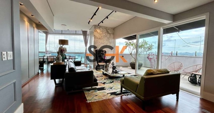 Cobertura Plana com Vista Permanente para a Baía da Babitonga e em breve a Nova Ponte do Boa Vista - 4 Suítes Finamente Decoradas no Safira Residence