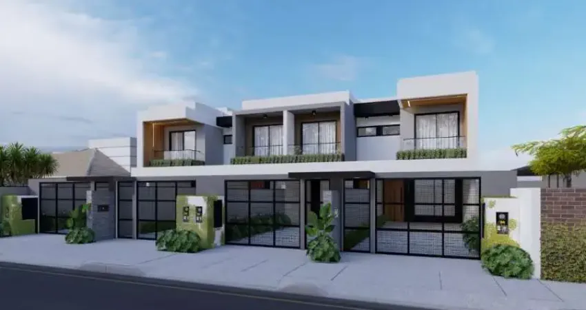 Sobrado geminado com 3 quartos (1 suíte), 2 vagas e quintal espaçoso no bom retiro