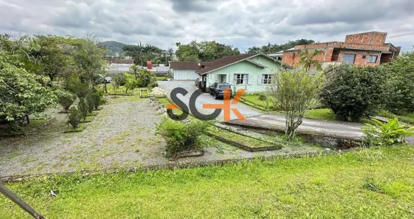 Terreno comercial com 3 frentes na entrada de joinville - rua anita garibaldi / br-101