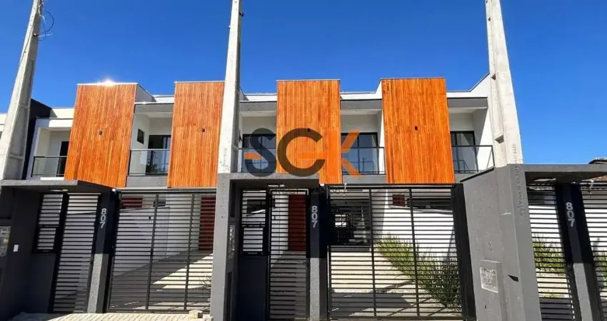 Geminado com suíte, acabamento premium e design moderno no iririú - joinville