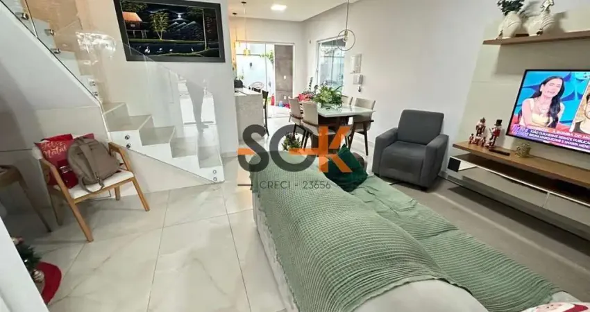 Sobrado geminado - espaço, conforto e localização privilegiada