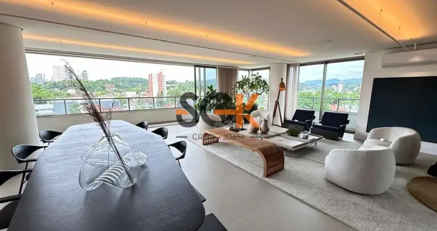 Apartamento alto padrão 3 ou 4 suítes com 3 vagas no bairro américa - joinville/sc