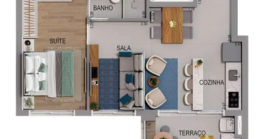 Apartamento com 1 quarto à venda na Rua Dempachi Nakayama, 356, Jardim Esperança, Barueri