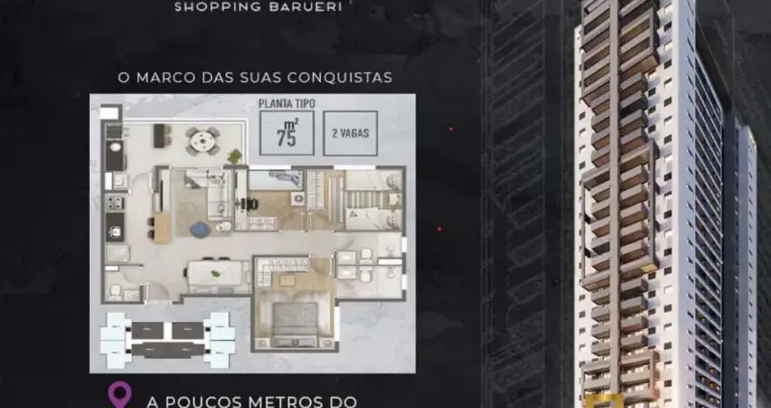 Apartamento com 3 quartos à venda na Rua Rondonia, 235, Nova Aldeinha, Barueri