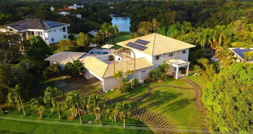 Casa em condomínio para venda em lauro de freitas, portão, 6 dormitórios, 6 suítes, 8 banheiros, 3 vagas