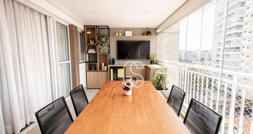 Apartamento com 3 dormitórios à venda, 122 m² por R$ 1.650.000,00 - Vila Gumercindo - São Paulo/SP