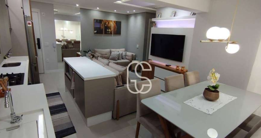 Apartamento com 3 dormitórios à venda, 66 m² por R$ 850.000 - Tatuapé - São Paulo/SP(Cond. Estrela)