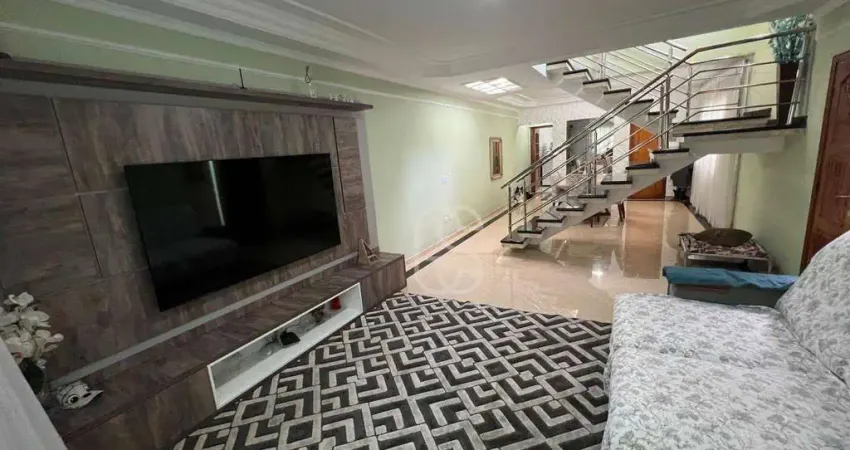 Lindo sobrado com 3 dormitórios com suite e 04 vagas à venda, 198 m² por r$ 1.420.000 - jardim são judas tadeu - guarulhos/sp