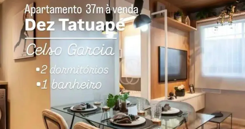 Apartamento à venda, 37 m² 2 dormitórios por R$ 450.000 - Tatuapé - São Paulo/SP