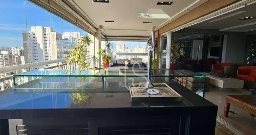 Apartamento com 4 dormitórios, 206 m² - venda por R$ 3.500.000,00 ou aluguel por R$ 21.500,00/mês - Vila Romana - São Paulo/SP