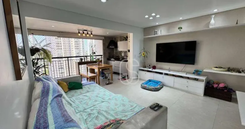 Apartamento com 2 suítes 1 vaga à venda, 86 m² por r$ 930.000 - jardim flor da montanha - guarulhos/sp