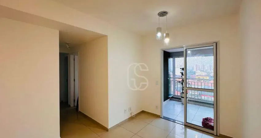 Apartamento com 2 dormitórios para alugar, 52 m² por R$ 3.793/mês - Vila Augusta - Guarulhos/SP Condomínio Clip Design