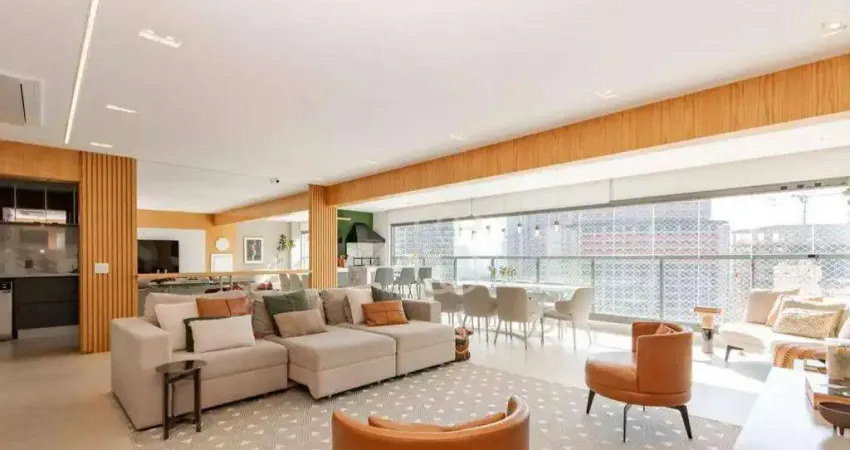 Apartamento com 3 dormitórios à venda, 181 m² por R$ 3.600.000,00 - Jardim das Acácias - São Paulo/SP