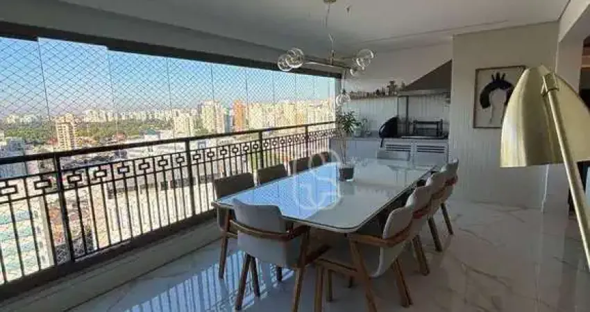Apartamento com 3 dormitórios à venda, 137 m² por r$ 2.950.000,00 - chácara santo antônio - são paulo/sp