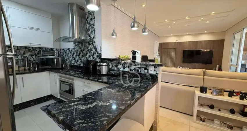 Apartamento com 2 dormitórios à venda, 88 m² por r$ 958.000 - vila rosália - guarulhos/sp (condomínio isla lago dos patos)