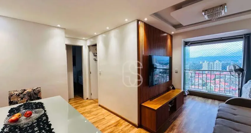 Apartamento com 2 dormitórios à venda, 51 m² por r$ 445.000,00 - vila augusta - guarulhos/sp