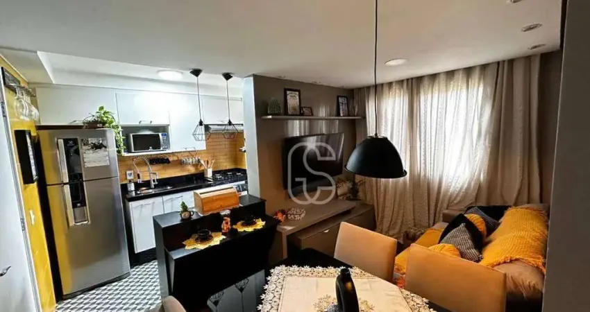 Apartamento com 2 dormitórios à venda, 44 m² por r$ 290.000 - jardim las vegas - guarulhos/sp