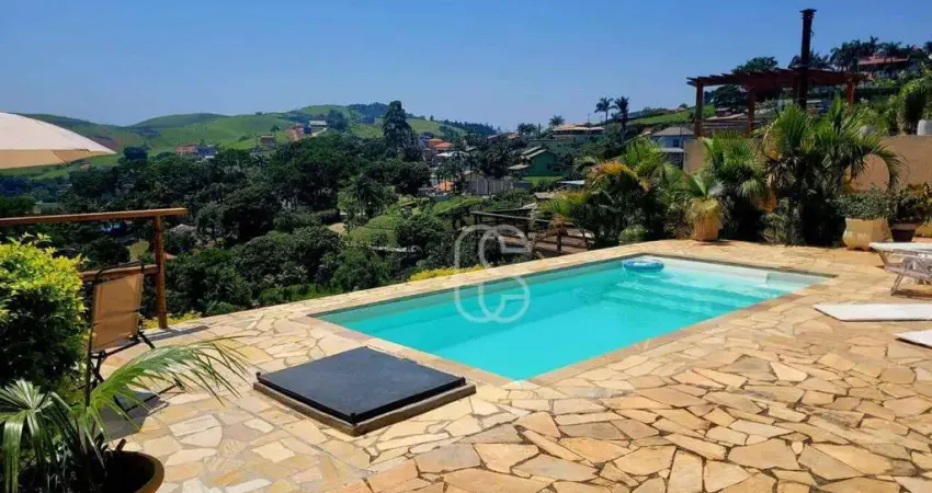 Chácara com 4 dormitórios à venda, 1580 m² por r$ 1.850.000,00 - paraíso de igaratá - igaratá/sp