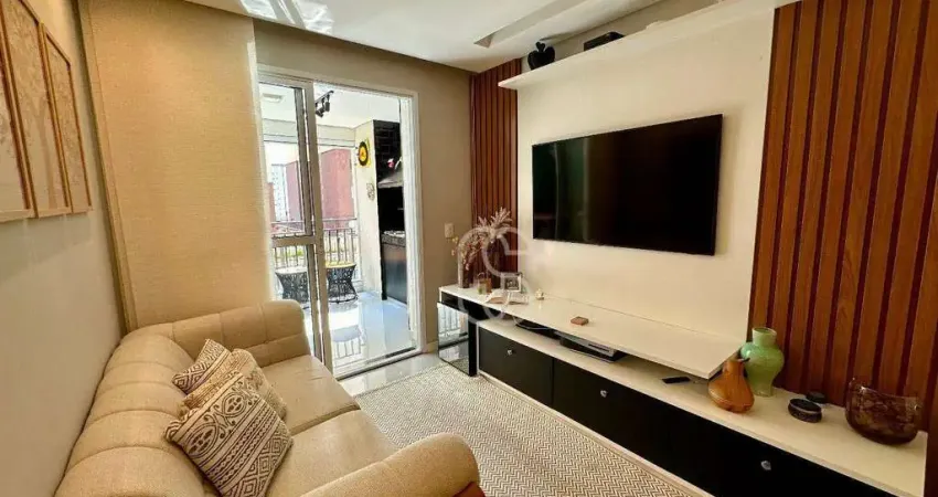 Apartamento com 3 dormitórios à venda, 82 m² por r$ 979.000 - jardim flor da montanha - guarulhos/sp (condomínio the gate)