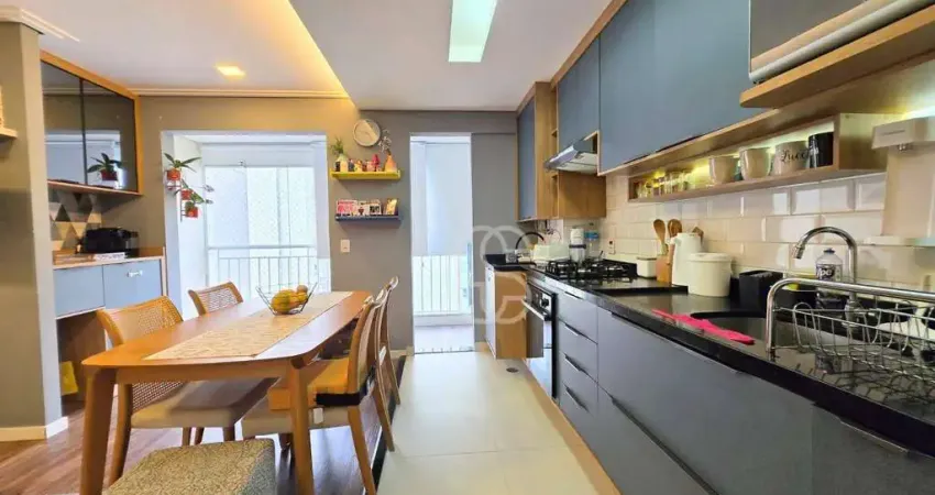 Apartamento com 2 dormitórios à venda, 58 m² por r$ 440.000,00 - jardim flor da montanha - guarulhos/sp