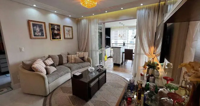 Cidade maia apartamento com 4 dormitórios à venda com 2 suítes , 122 m² por r$ 1.350.000 - jardim flor da montanha - guarulhos/sp