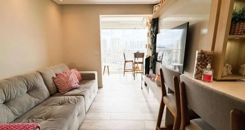 Apartamento com 2 dormitórios à venda, 64 m² por r$ 744.000 - vila augusta - guarulhos/sp suprema porteira fechada