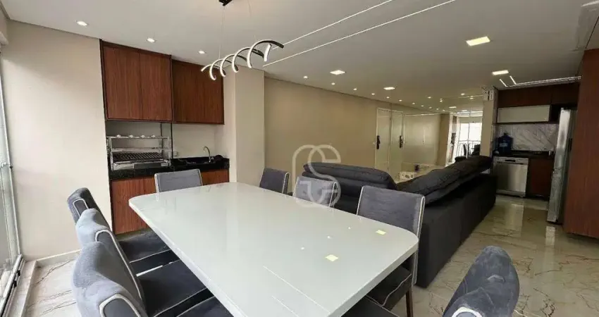 Apartamento com 2 dormitórios à venda semi mobiliado, 75 m² por r$ 900.000 - jardim flor da montanha - guarulhos/sp (condomínio the gate)