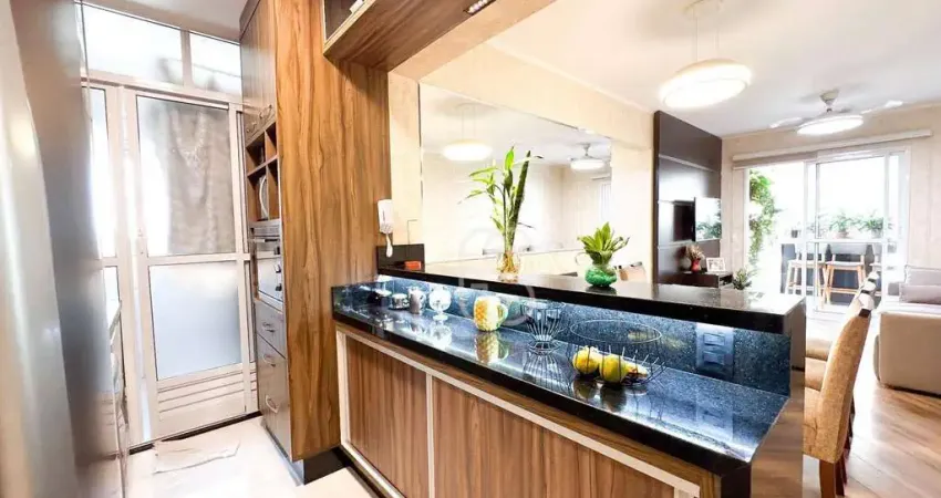 Apartamento com 3 dormitórios à venda Porteira Fechada, 75 m² por R$ 800.000 - Vila Augusta - Guarulhos/SP (Condomínio Suprema)