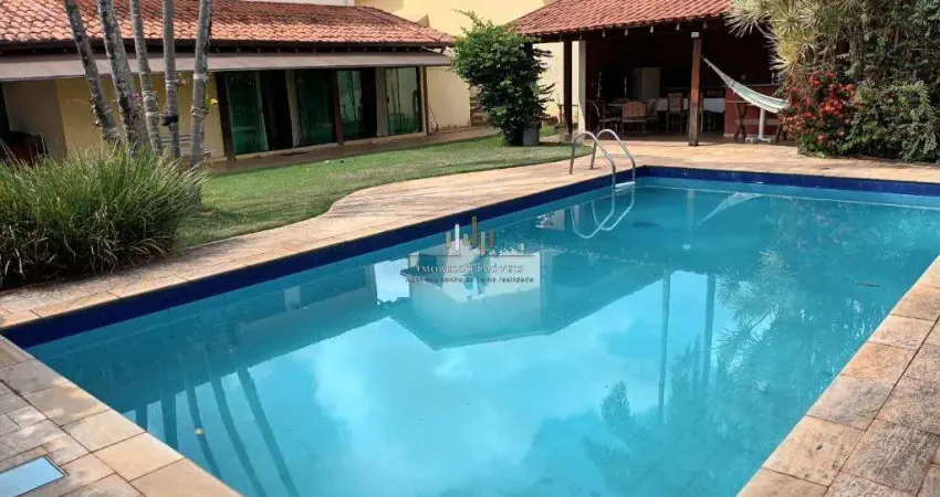 Casa à venda em campinas, sítios de recreio gramado, com 3 quartos, com 400 m²