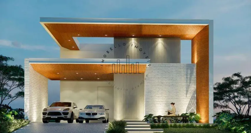 Casa à venda em paulínia, parque brasil 500, com 4 suítes, com 211.78 m²