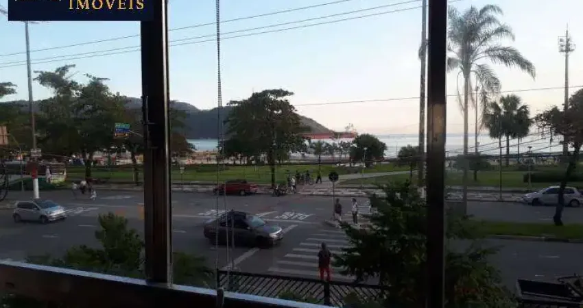 Apartamento vista mar de frente com 4 dormitórios à venda, 168 m² por r$ 860.000 - aparecida - santos/sp