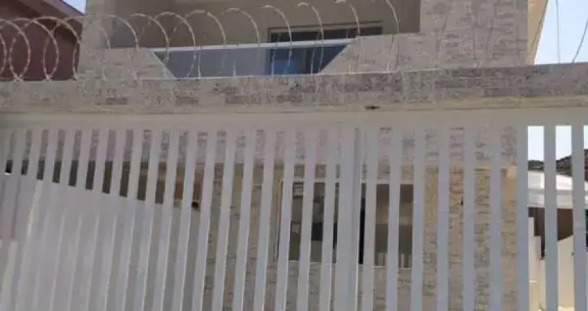 Casa sobreposta alta nova, com 3 dormitórios à venda, 139 m² por r$ 950.000 - marapé - santos/sp