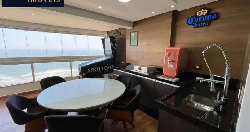 Apartamento maravilhoso com vista mar à venda na aviação em praia grande