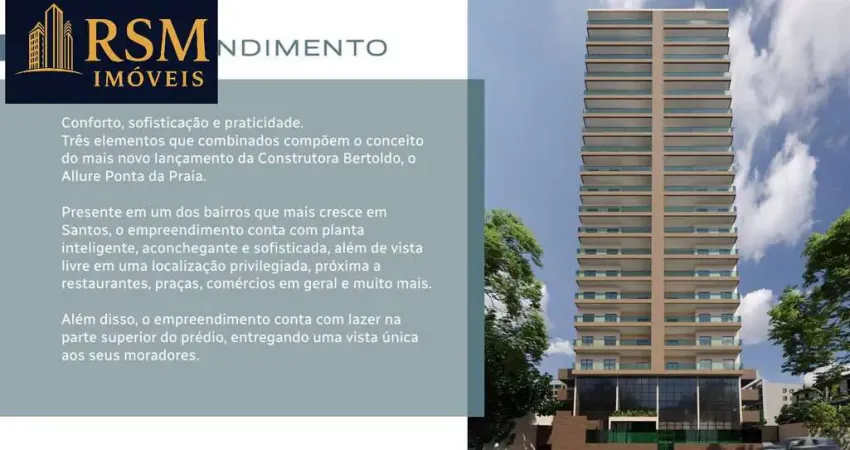 Apartamento à venda exclusividade e sofisticação na ponta da praia