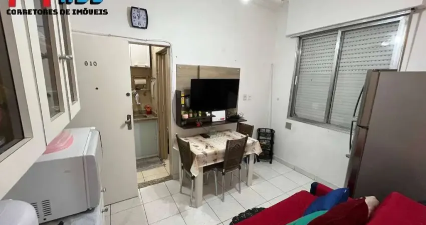 Apartamento com 1 quarto para alugar no Embaré, Santos 