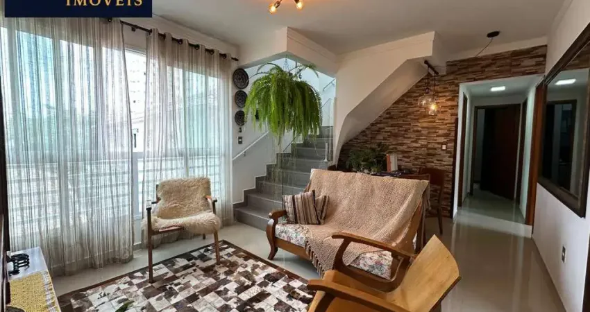 Cobertura duplex em villagio – porteira fechada – ponta da praia, santos/sp