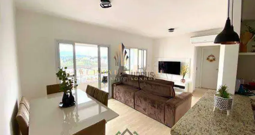 Apartamento com 2 dormitórios à venda, 76 m² por R$ 540.000,00 - Condomínio Camburi - Taubaté/SP