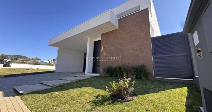 Casa no Condomínio Residencial Ouroville, em Taubaté. 3 suítes.