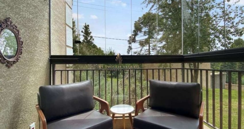 Apartamento à venda, no Condominio Mountain View,  em Campos do Jordão, Vila Natal, com 2 quartos, 60m²