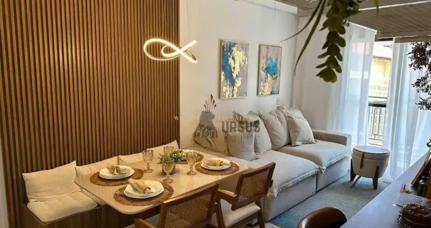 Apartamento com 2 dormitórios à venda, 69 m² por r$ 345.000,00 - santana - pindamonhangaba/sp