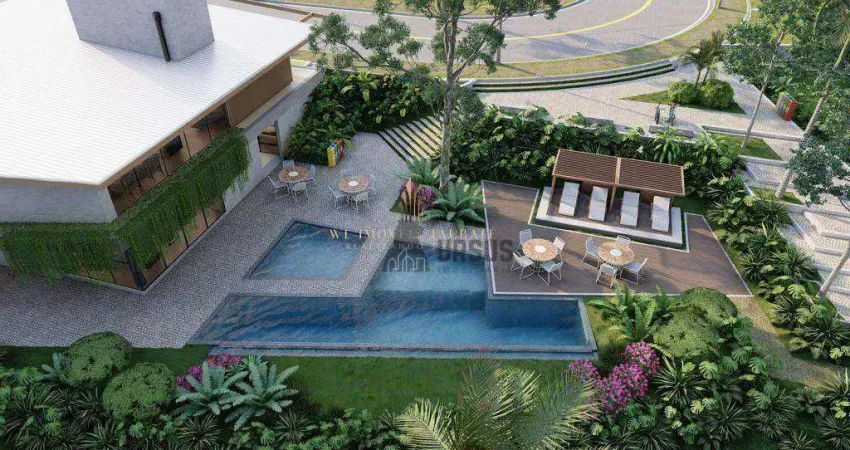 Terreno à venda, 200 m² por r$ 318.000,00 - condominio campo di fiori - taubaté/sp